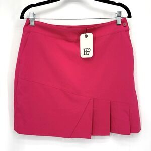 EP New York Skort 2 Hot Pink Raspberry Pleats Mini Golf Tennis Pickleball Preppy